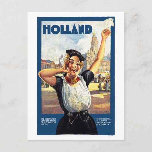 Carte Postale Hollande (Devant)