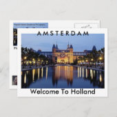 CARTE POSTALE HOLLANDE (Devant / Derrière)