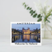 CARTE POSTALE HOLLANDE (Debout devant)