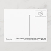 Carte Postale Hollande et Belgique (Dos)