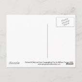 Carte Postale Hollande et Belgique (Dos)