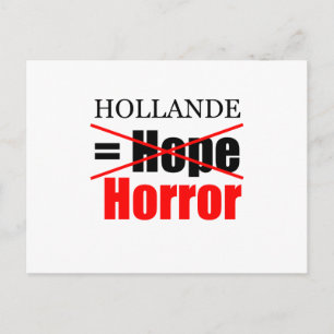Carte Postale Hollande Not Hope = Horreur ! ! ! ! ! ! ! ! ! ! ! 