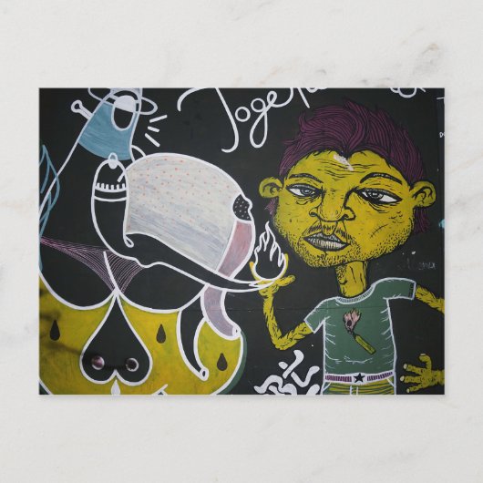 Carte Postale Hollande : Passe-moi la vibe (Devant)