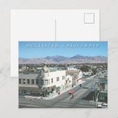 Carte postale Hollister California (Devant / Derrière)