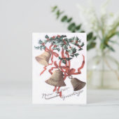 Carte Postale Holly Bell Ruban Rouge (Debout devant)