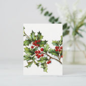 Carte Postale Holly Berries 002 (Debout devant)