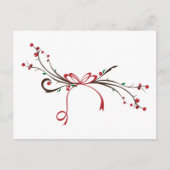 Carte Postale Holly Branch (Devant)