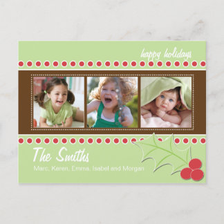 Carte postale Holly Photo