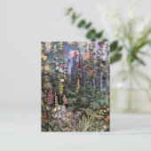 Carte Postale Hollyhocks (Debout devant)