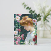 Carte Postale Hollyhocs Soleil Charles Courtney Curran (Debout devant)