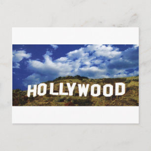 CARTE POSTALE HOLLYWOOD