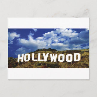 CARTE POSTALE HOLLYWOOD