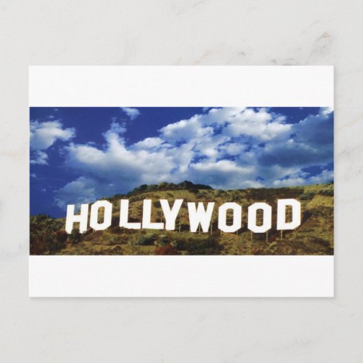 CARTE POSTALE HOLLYWOOD (Devant)