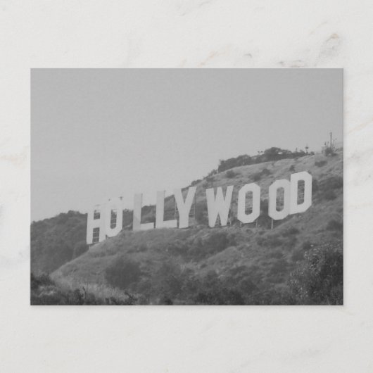 Carte postale Hollywood (Devant)