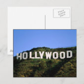 CARTE POSTALE HOLLYWOOD- (Devant / Derrière)