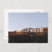 Carte postale Hollywood (Devant / Derrière)