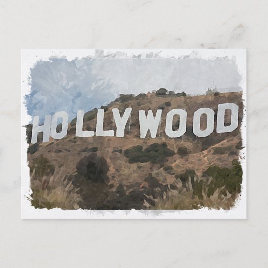 Carte Postale Hollywood (Devant)