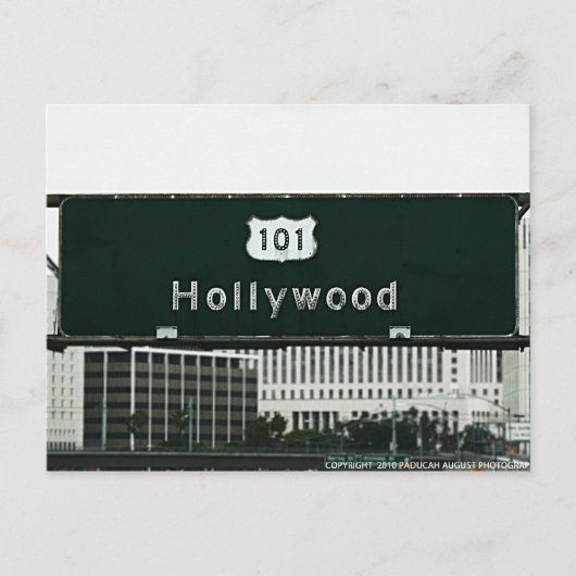 Carte Postale Hollywood (Devant)