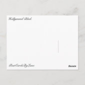 Carte Postale Hollywood Blvd (Dos)