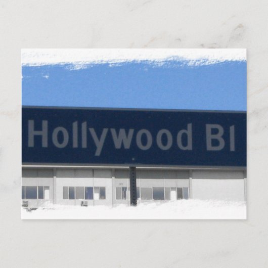 Carte Postale Hollywood Blvd (Devant)
