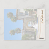 Carte Postale Hollywood California (Dos)