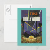 Carte Postale HOLLYWOOD CALIFORNIAVintage voyage (Devant / Derrière)