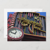 Carte postale Hollywood et Vine (Devant / Derrière)