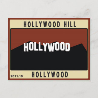 Carte Postale Hollywood Hills
