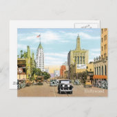 Carte Postale Hollywood vintage (Devant / Derrière)