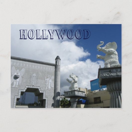 Carte postale hollywoodienne ! (Devant)