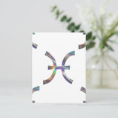 Carte Postale hologramme (Debout devant)
