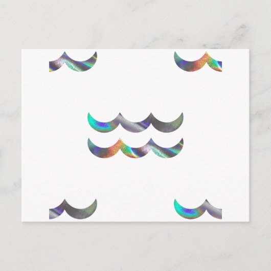 Carte Postale hologramme Aquarius (Devant)