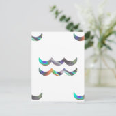 Carte Postale hologramme Aquarius (Debout devant)