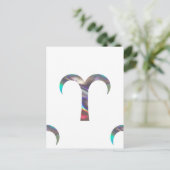 Carte Postale hologramme Aries (Debout devant)
