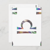 Carte Postale hologramme Balance (Devant / Derrière)