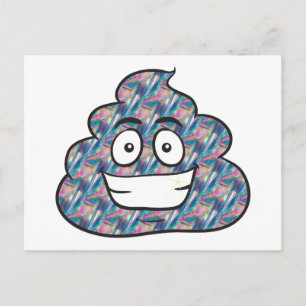 Carte Postale hologramme émoji