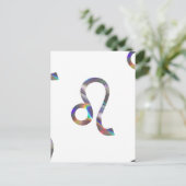Carte Postale hologramme Leo (Debout devant)