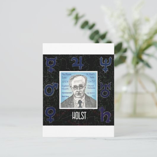 Carte Postale Holst (Debout devant)