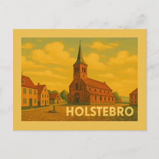 Carte Postale Holstebro Danemark Giacometti (Devant)