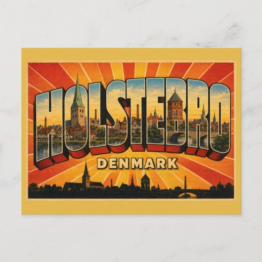 Carte Postale Holstebro Danemark Giacometti (Devant)