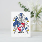 Carte Postale Holton Family Crest (Debout devant)