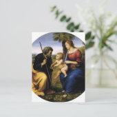 Carte Postale Holy Family by Raphael (Debout devant)