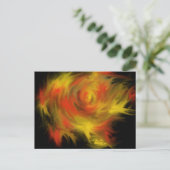 Carte Postale Holy Spirit Fire Christian Worship Art Painting (Debout devant)
