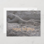 Carte Postale holydays heureux (Devant / Derrière)