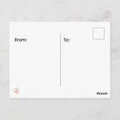 Carte postale homard (Dos)