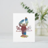 Carte Postale Homard (Debout devant)