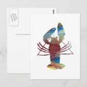 Carte Postale Homard (Devant / Derrière)