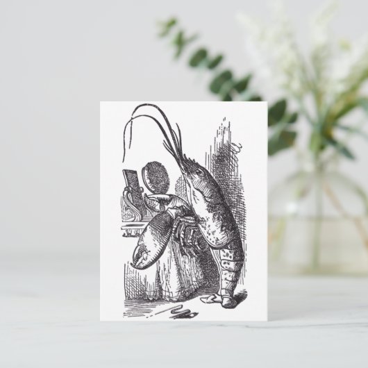 Carte Postale Homard (Debout devant)