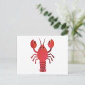 Carte Postale Homard de Hummer (Debout devant)