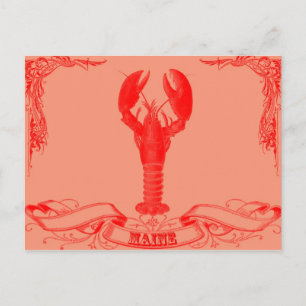 Carte Postale homard principal